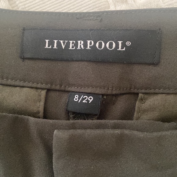 Liverpool olive pants - Picture 2 of 4